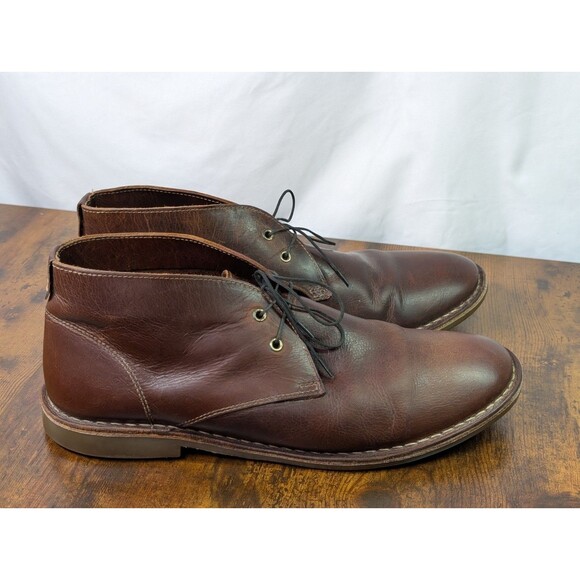 Michael Shannon Men\'s Radcliffe Chukka Boots - Brown Leather - US Size 11.5 main image 2
